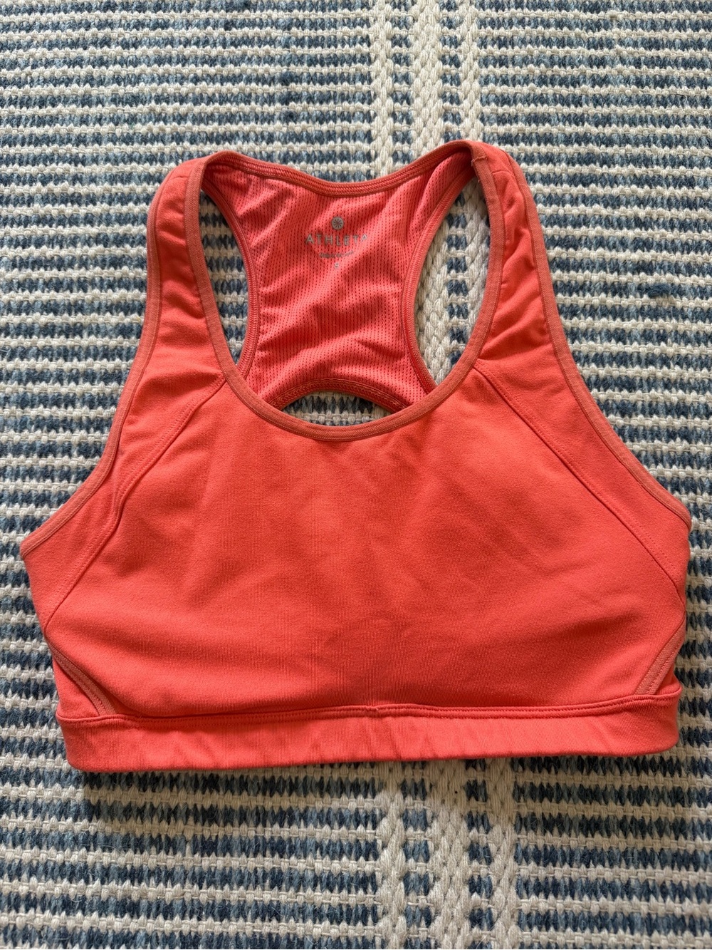 Athleta Coral Racerback Sports Bra